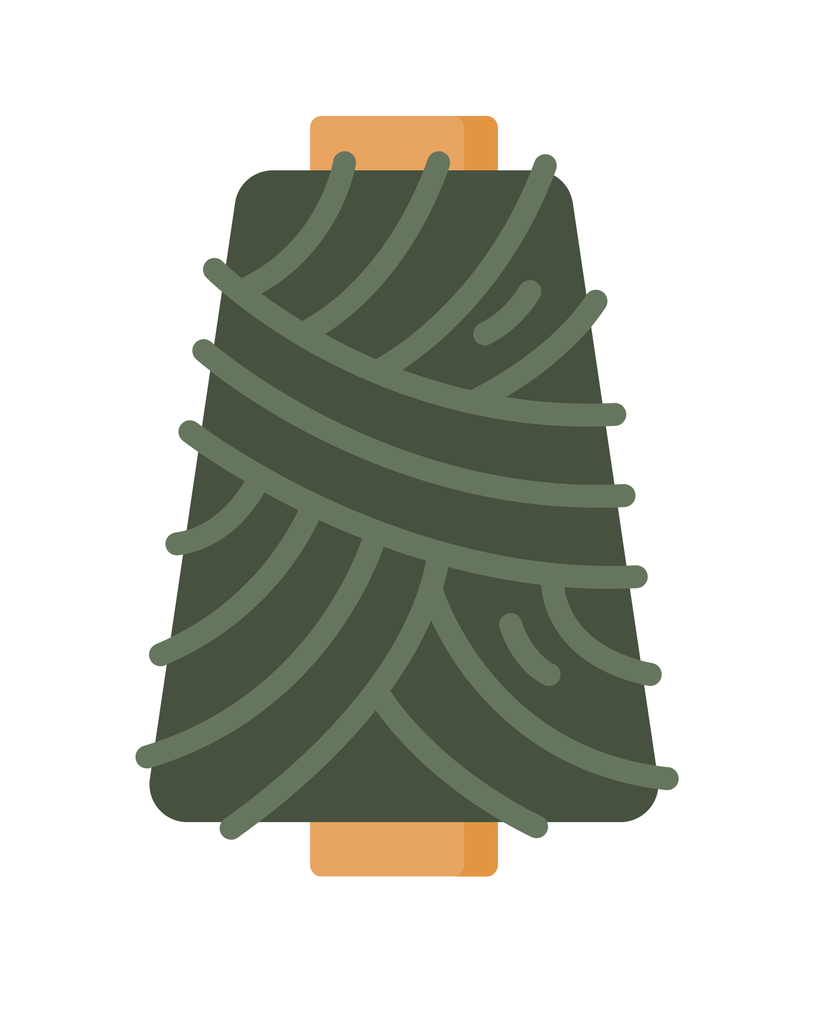 MAD - Moss Green 5500Yd Cone #1905 - TMAPN7181905C